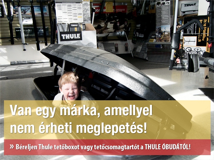 Thule tetőbox bérlés